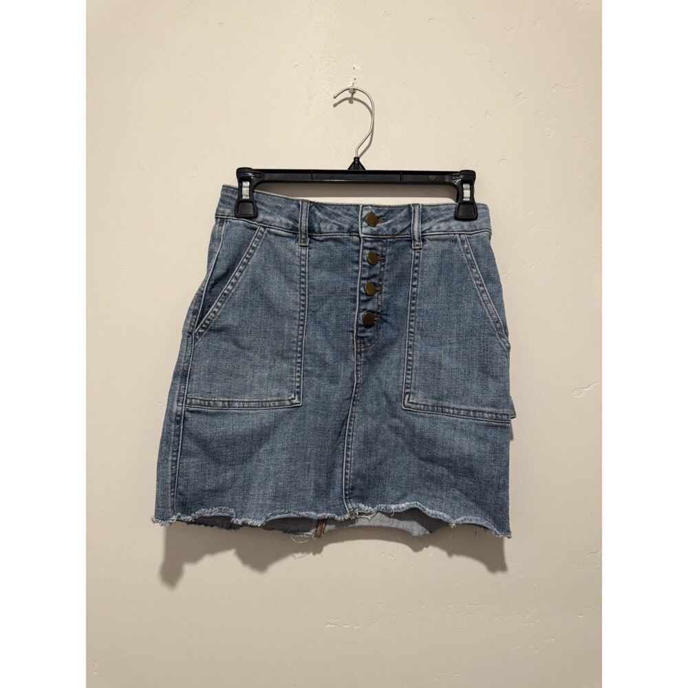 GB Denim Skirt size S Button Mini Skirt